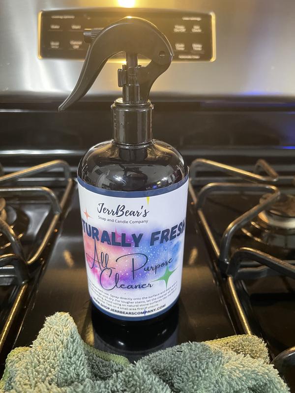 JerrBear's Naturally Fresh All-Purpose Cleaner for Home Cleaning  Scented Household