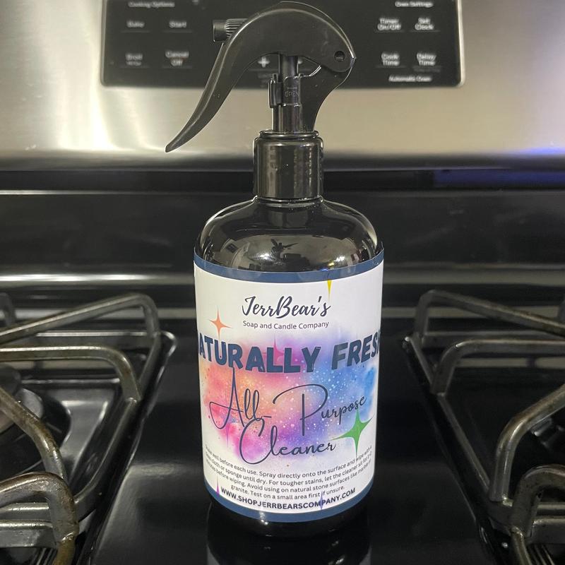 JerrBear's Naturally Fresh All-Purpose Cleaner for Home Cleaning  Scented Household