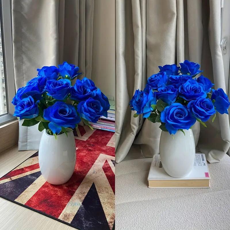 Artificial Rose, 10pcs set Creative DIY Spring Table Centerpiece Faux Rose Flower, Decorative Flowers for Home & Wedding Party Decor