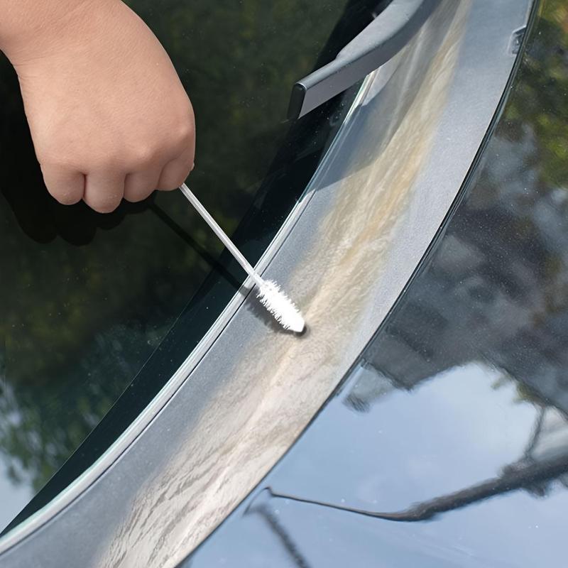 Car Sunroof Drain Hole Dredge Tool, Stainless Steel Drain Pipe Clearing & Cleaning Tool, Air Conditioner Cleaning Tool, Car Accessories