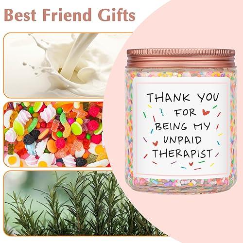 Friend Gifts for Her,Thank You Gifts for Women-Funny Birthday Thanksgiving Valentines Friendship Gifts for Friends,Coworkers Teacher Boss Employee Appreciation Candle Gifts 9oz