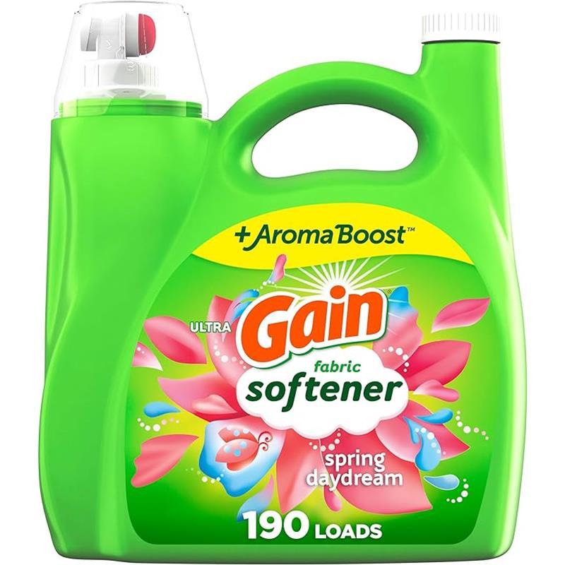 140 fl Fabric Softener Spring Daydream 190 Loads Household Pack Cleaner Scented