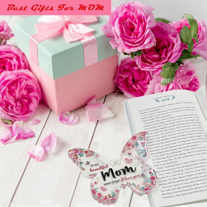 Mothers Day Gifts Butterfly Shaped Acrylic Keepsake