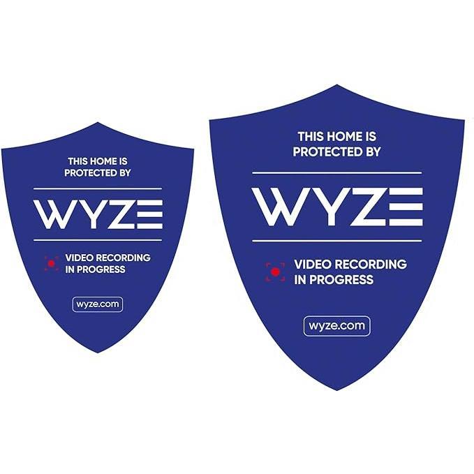 Wyze Security Reflective Sticker for Property Protection