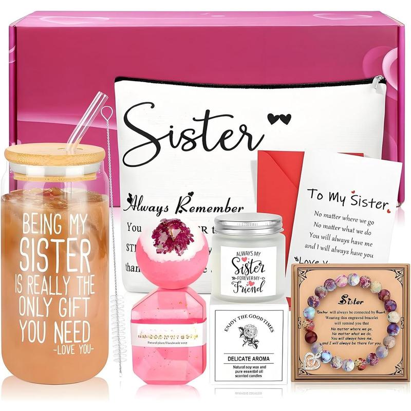 Sister Gifts Ideas, Birthday Gifts for Sister from Sisters, Sister Christmas  Gifts, Mothers Day Christmas Ideas Gifts for Sister from Sister,  Sister Ever Gift Basket