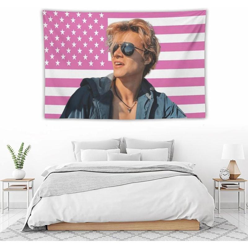 JJ Flag Star Maybank Tapestry, Fun Wall Art for Dorms, Bedrooms & Outdoor, Perfect Gift for Outer Banks Fans