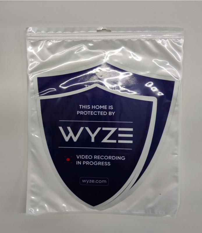 Wyze Security Reflective Sticker for Property Protection