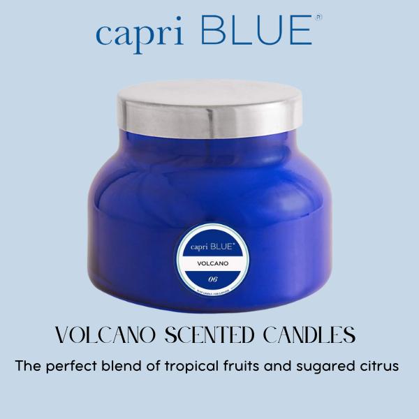 CapriBlue Volcano Scented Candle 19 oz -  Home Decor Scented Luxury Freshener Aroma - Capri Blue Signature Jar Candles Holiday Candle Gift Decoration