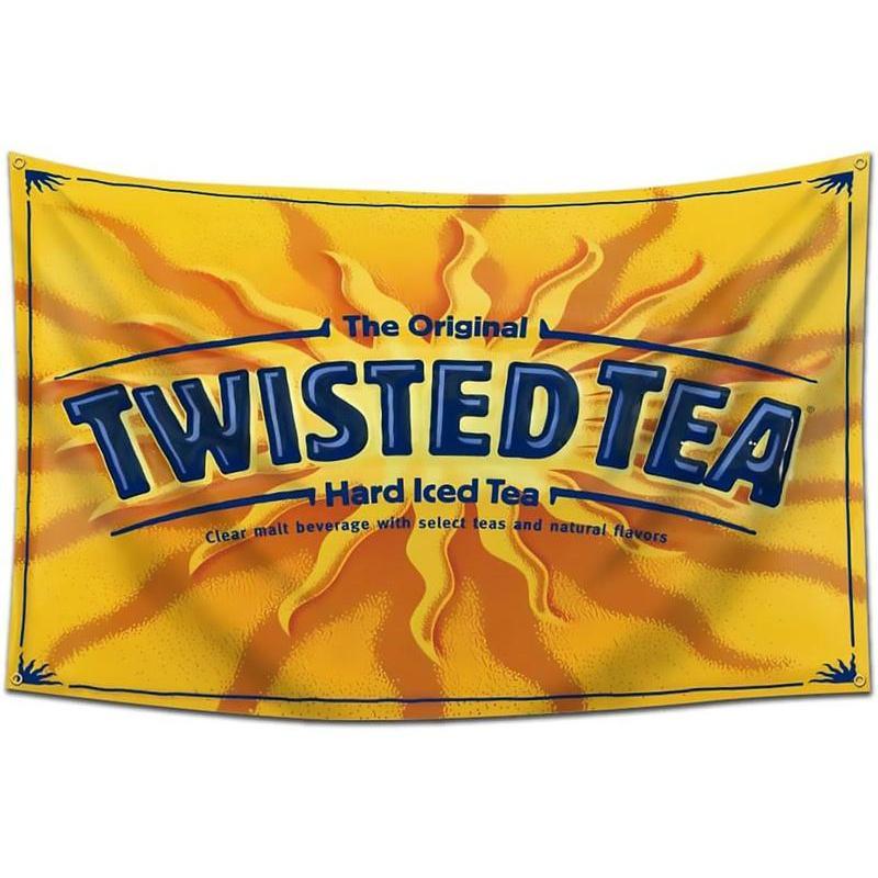 Twisted Flag 3X5 Ft With Four Brass Grommets Funny Flag Decoration Merchandise for College Bedroom Room Dorm Wall Party Poster Tapestry