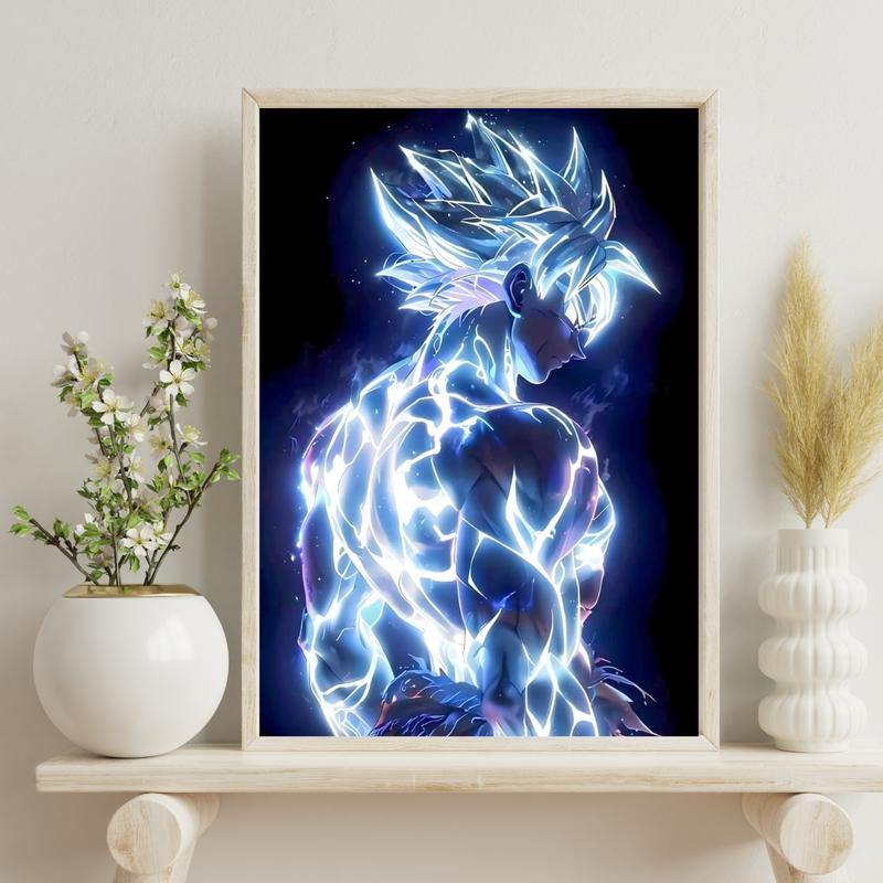 Epic Dragon Ball Adventure Art | Stunning Wall Decor Featuring Goku & Friends | Perfect for Anime Collectors!