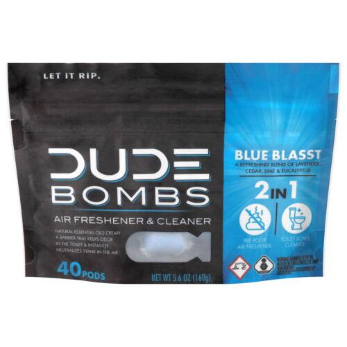 Bombs 2 in 1 Pods Blue Blasst Air Freshener & Cleaner 40 Ea