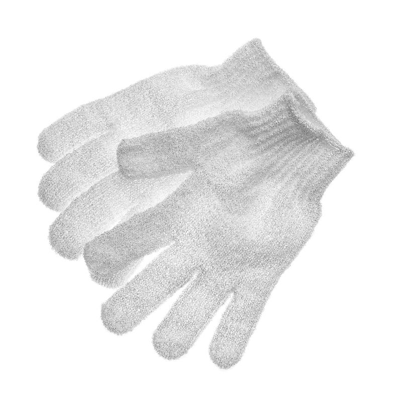 Exfoliating Bath Gloves, Pack of 4