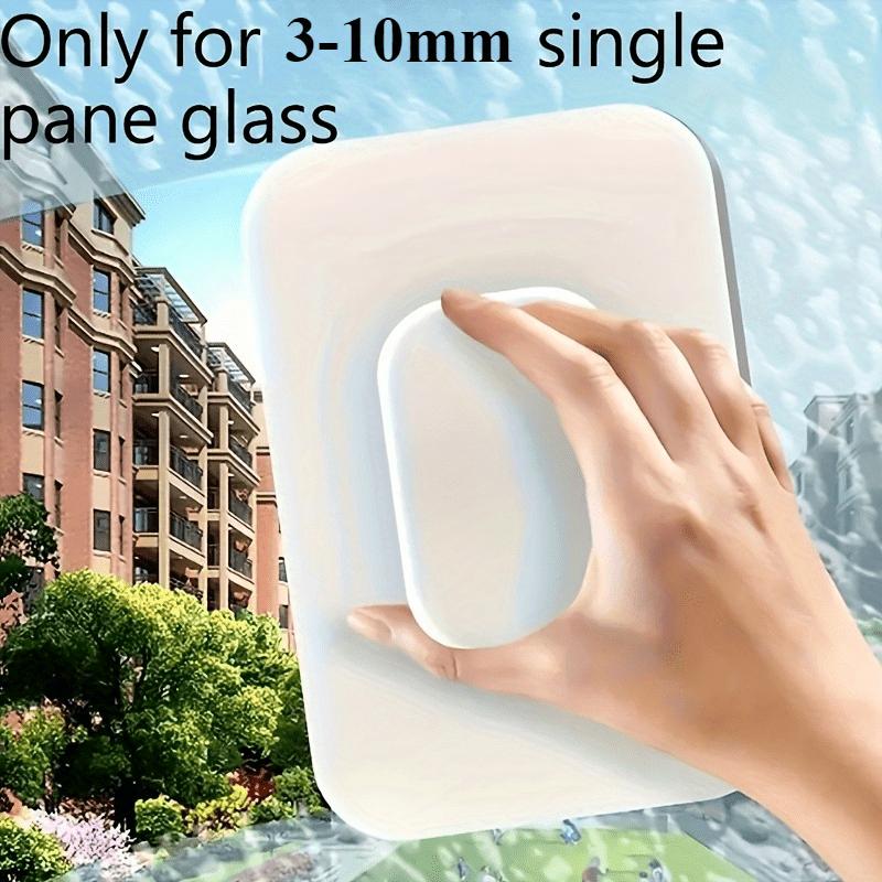 Magnetic Double-Sided Window Cleaner - Strong Suction Glass Scraper for High Windows, Safe & Practical Household Cleaning Tool