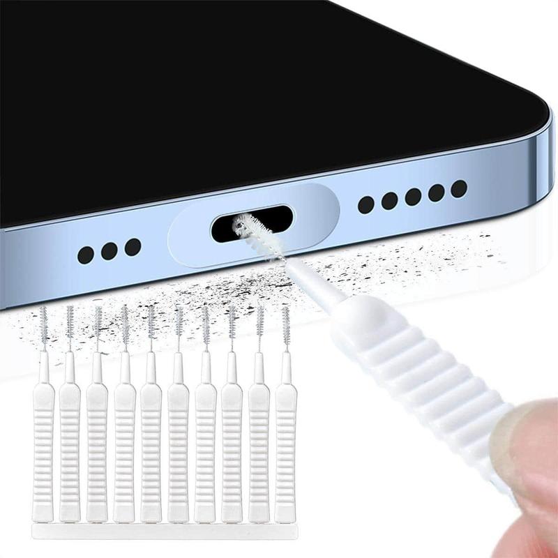 10pcs Hole Cleaning Brush, Multifunctional Cleaning Brush For Phone Speaker Hole & Shower Head