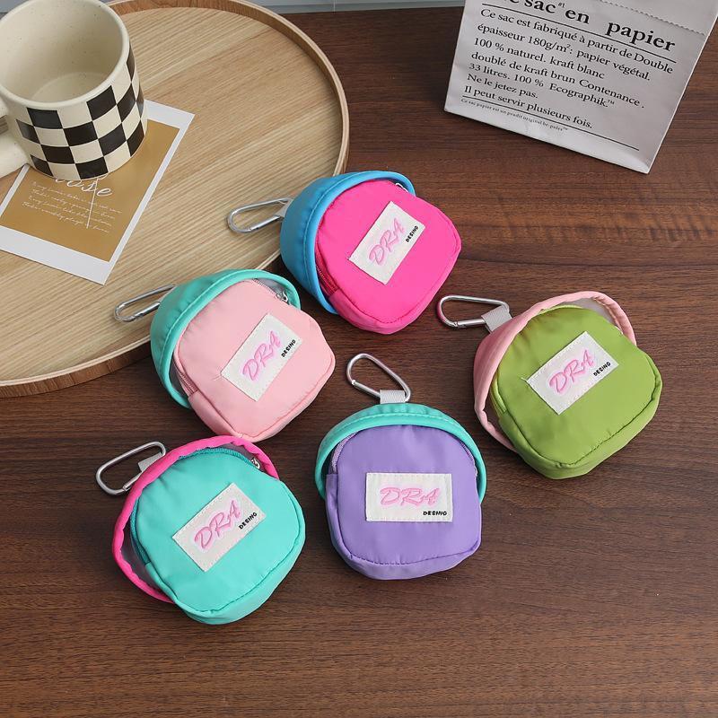 Mini Earphone Storage Bag, 1 Count Lightweight Portable Mini Storage Bag, Home Organizer for Outdoor Portable Key Storage Bag