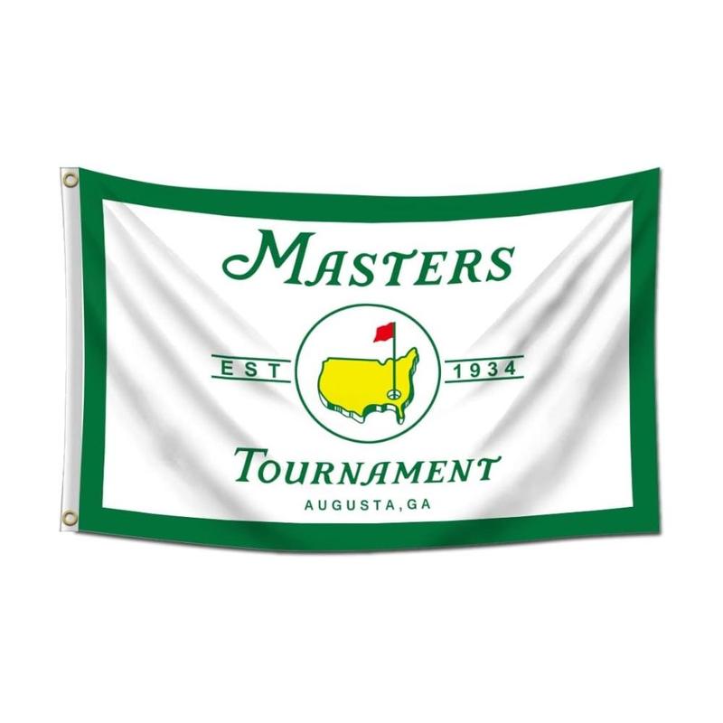 Masters Golf Flag, 3*5ft Golf Decor Flag, Vivid Color Premium College Dorm Banner, Party Indoor Banner, Party Decoration Supplies