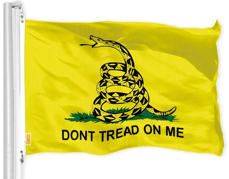 Gadsden (Dont Tread On Me) Flag 150D Printed Polyester 3x5 Ft