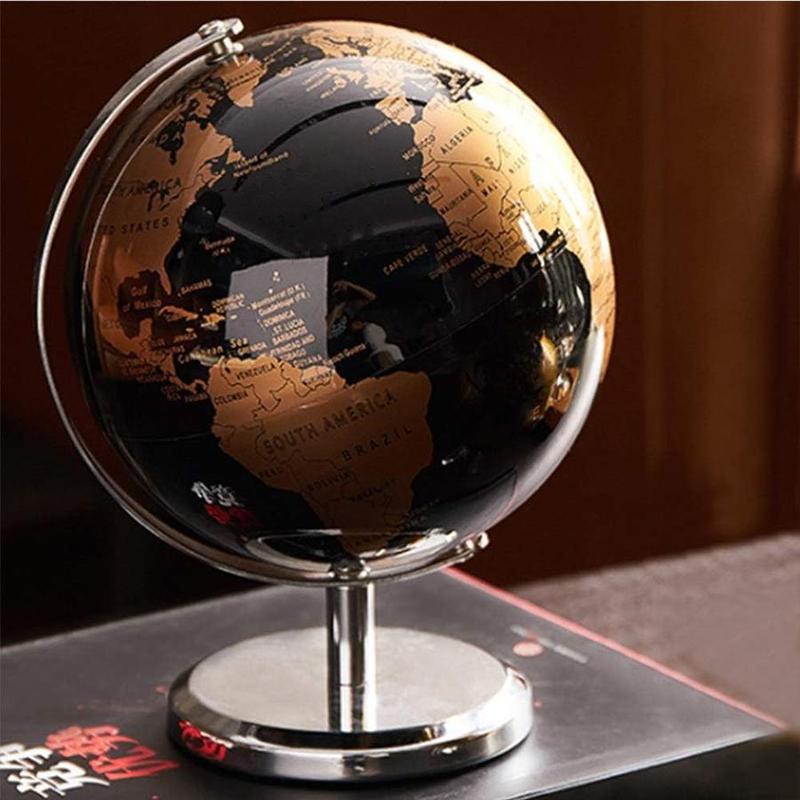 Globe Design Desk Ornament, 1 Count Modern Creative Spring Desk Decoration, Home & Office Decoration Supplies