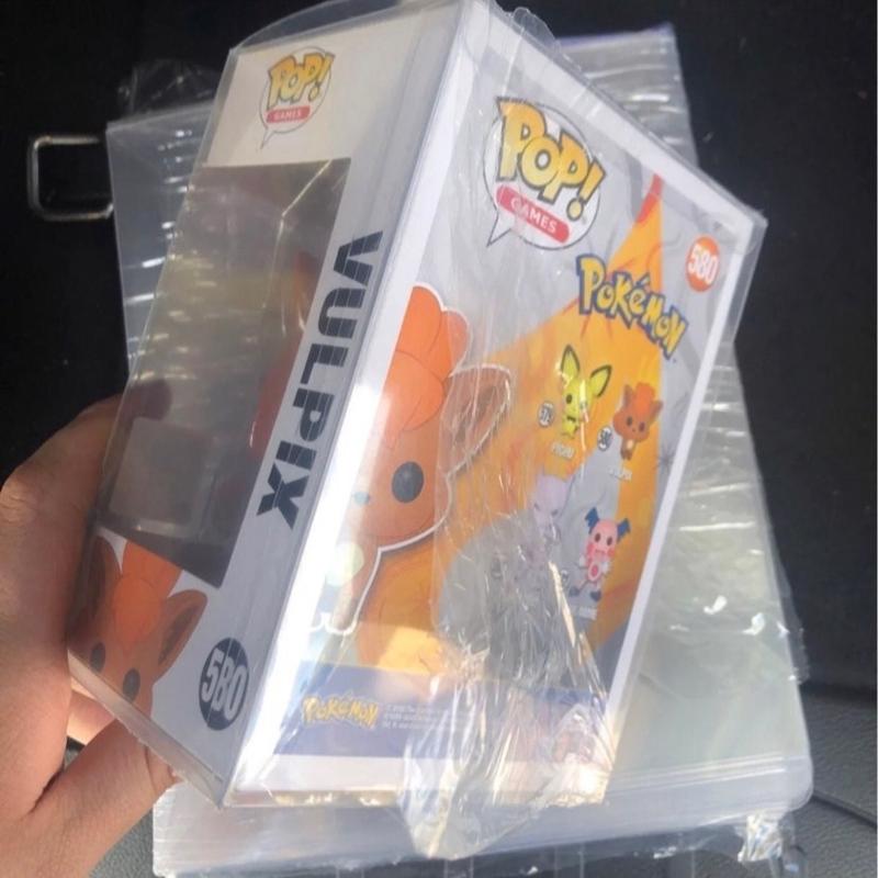 .5mm funko pop protectors 4 inch funko pops no tabs