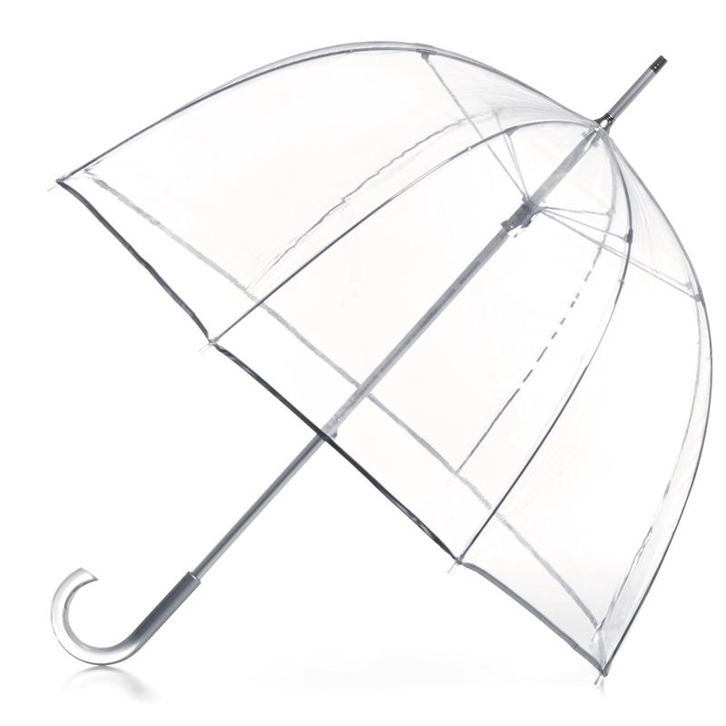 Adult Clear Bubble Umbrella with Dome Canopy and Lightweight Wind and Rain Protection