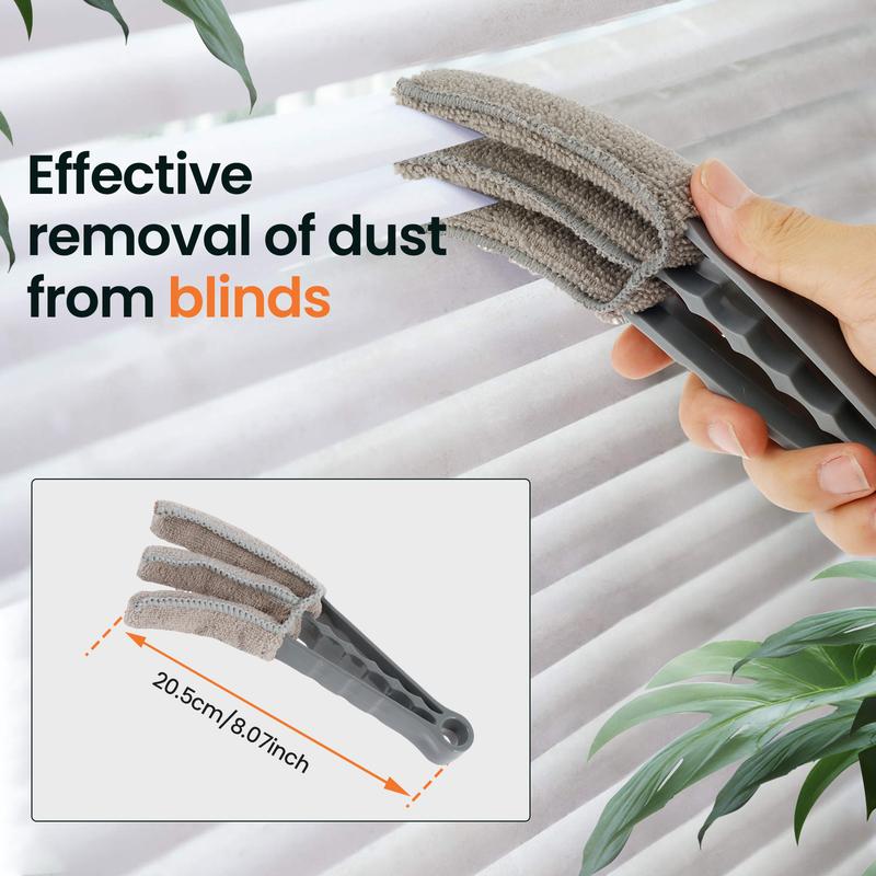 Dusters with Extension Pole Reusable Dust Cleaner Set Removable Duster Kit Washable Duster Cleaning Kit Effective Duster Set for Ceiling Fans Blinds Cobweb Home