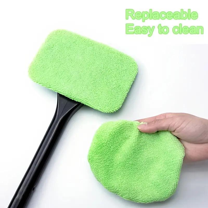 Car Windshield Cleaning Brush, Portable Car Windshield Defogging Cleaning Brush, Professional Car Cleaning Accessories