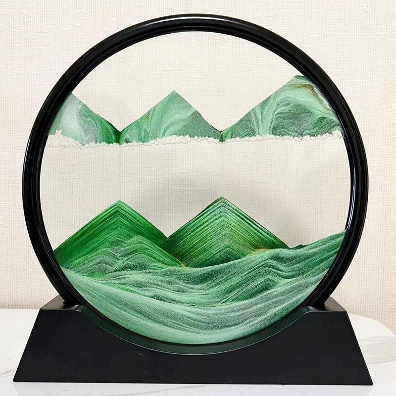 Creative Sand Art Decoration, Desktop Ornament, Desk Decoration for Home Living Room Office