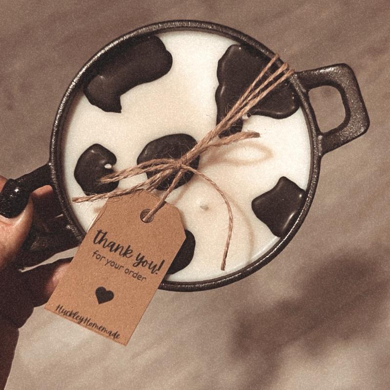 Cow Cast Iron Candle - Perfect for Home Decor and Ornaments Freshener Decoration candles soy wax xmas gift lavender vanilla soy candle adult candle Homemade Scented Fragrance Aroma Perfume Traditional