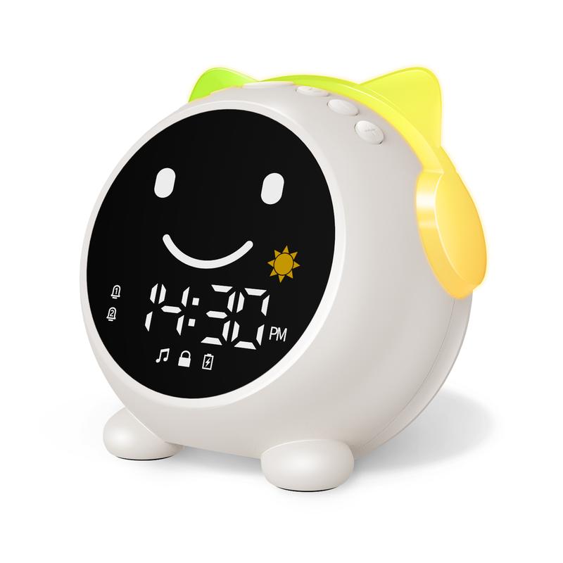 Sleep Training Clock, Kids Alarm Clock with Night Light & Nap Timer, Ok to Wake Clock for Girls and Boys