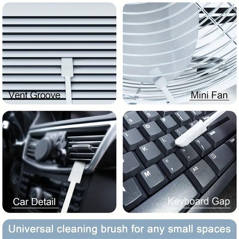 Disposable Crevice Cleaning Brush, 40pcs Multipurpose Small Scrub Cleaner Brush for Small Spaces & Toilet Bowl Corner & Window Groove, Kitchen Cleaning Supplies