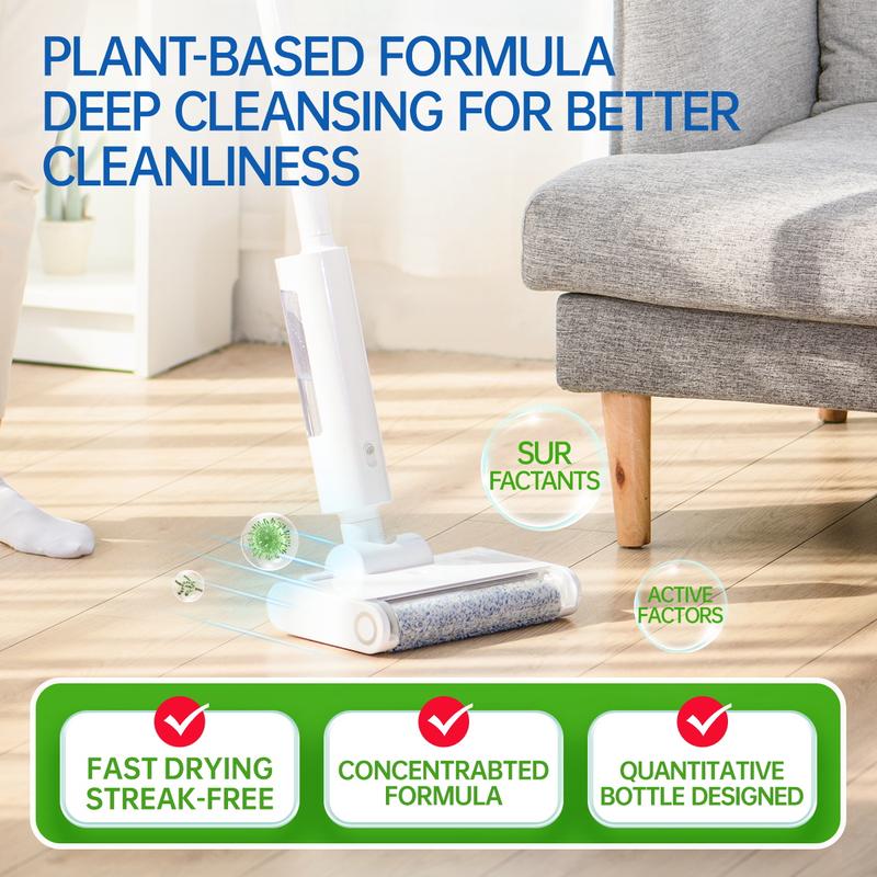 [Black Friday] Seaways Floor Cleaner (16.91  FL.0Z.) Multi-surface Floor Cleaner Dry Quickly Shine Brightly Streak-Free Wood Floor Cleaner Remove Odors Long-lasting Fragrance Floor Polish  No Residue