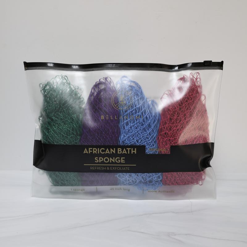 PICK YOUR BUNDLE 4 PCS African Exfoliating Net Sponge Bundle, SENSITIVE SKIN