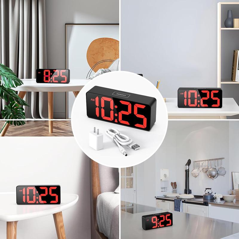 time sexy clocksremote control rectangle clocksdate sexy clocksrectangle sexy clocks.temperature sexy clocks.humidity square clockstime rectangle clocksalarm sexy clocksluminous rectangle clocksflexible sexy clocks Decor Adjustable Wall