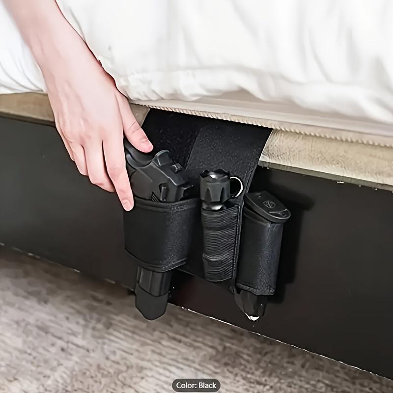 Classic Left and Right Invisible Pistol Bag-Bedside Seat Gun Storage, Suitable for Self-Defense-Suitable for Valentine's Day, Independence Day, Thanksgiving Day, Halloween and New Year Organiser