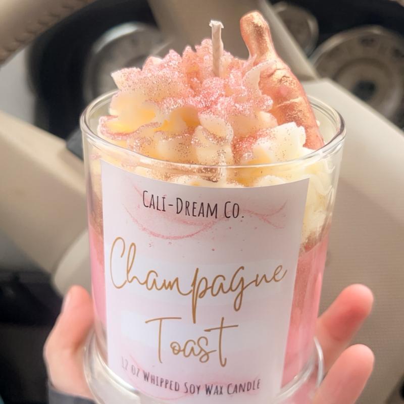 Whipped Champange Toast candle