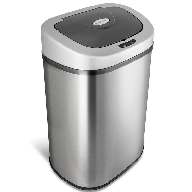 Nine Stars 21.1 Gallon Trash Can, Motion Sensor Touchless Kitchen Trash Can