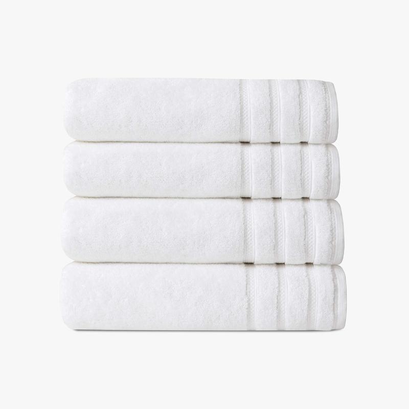 True Comfort 4pk Bath Towel Set