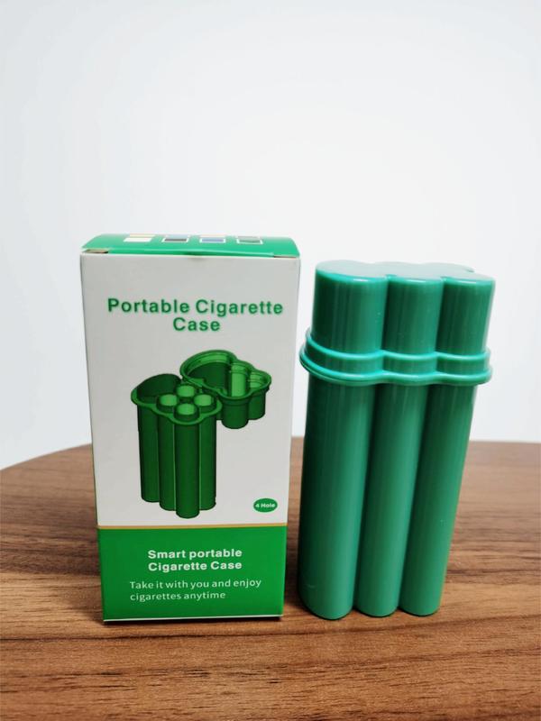 The lighter storage box can hold lighters, is convenient to carry and does not take up space.