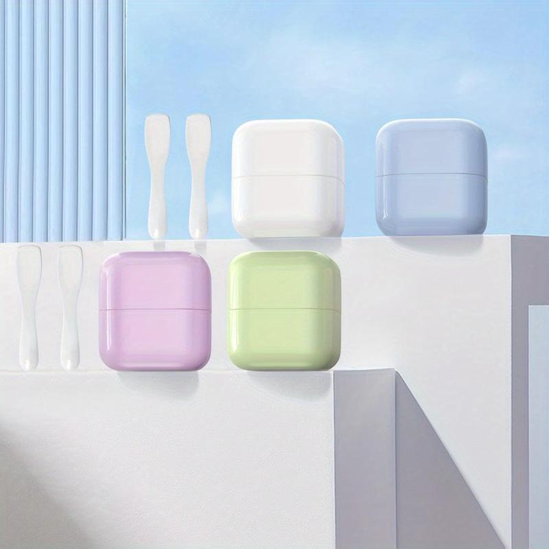 8pcs set Milk Tanks, Plastic Cosmetic Cans, Sample Bottles, Cosmetic Boxes, Empty Cosmetic Cans, Travel Cans