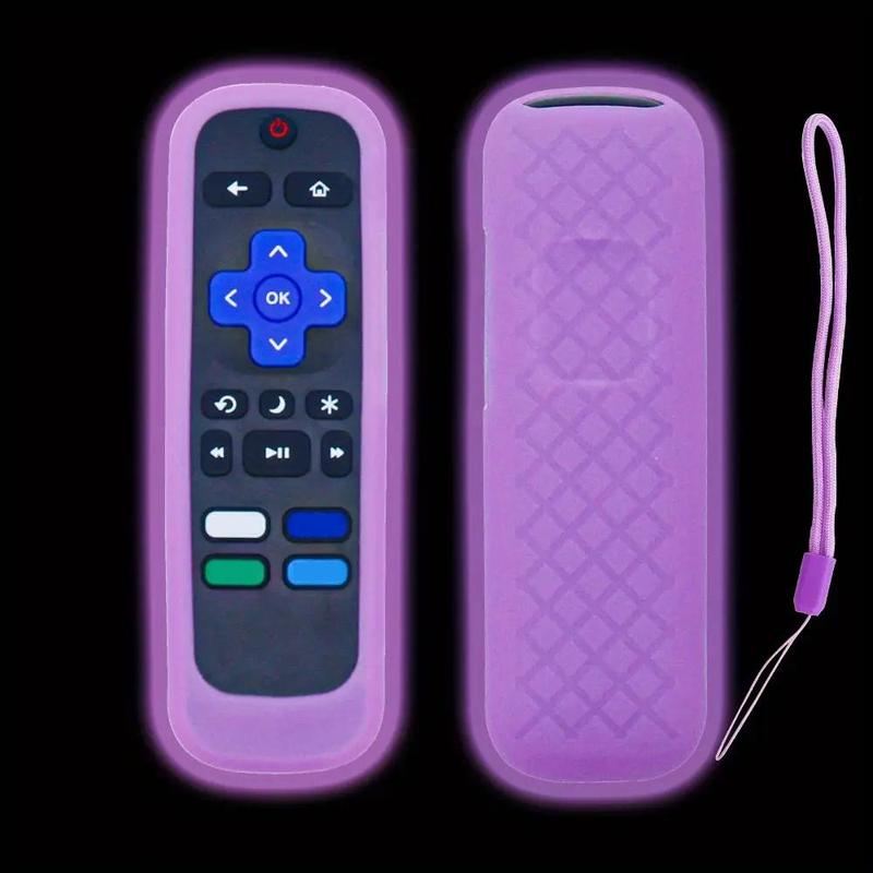 Glow In The Dark Remote Control Case, 1 Count Remote Control Cover, Remote Control Protector For Home, Christmas Gifts, Christmas Decorations