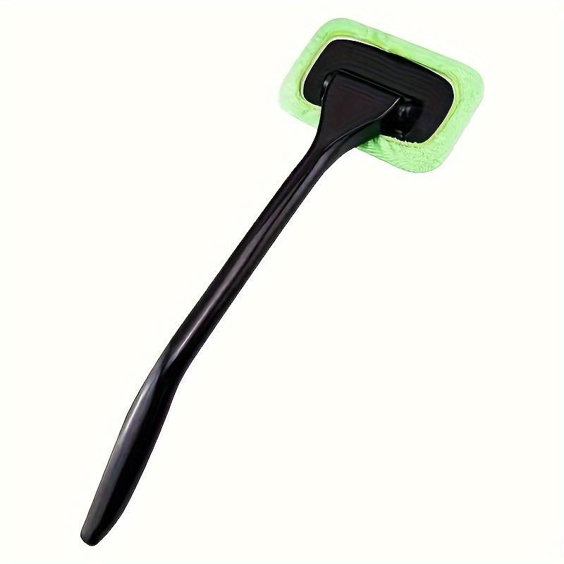 Car Glass Cleaning Brush, Scratch-free Car Window Cleaning Brush, Long Handle Windshield Brush, Car Interior & Rearview Mirror Cleaning Tool