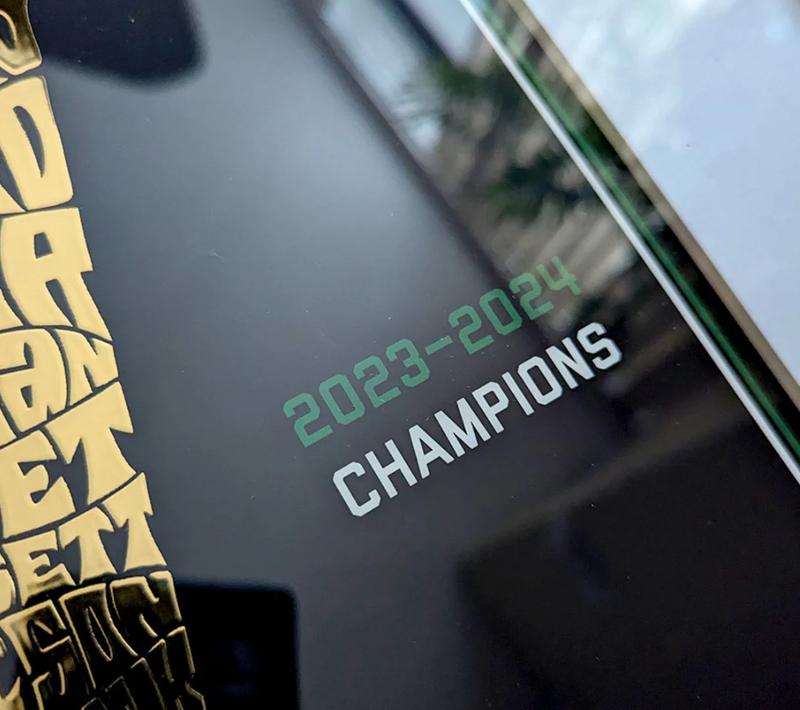 Boston Celtics 2024 Championship Gold Foil Poster | boston celtics art, boston celtics championship, boston celtics gift