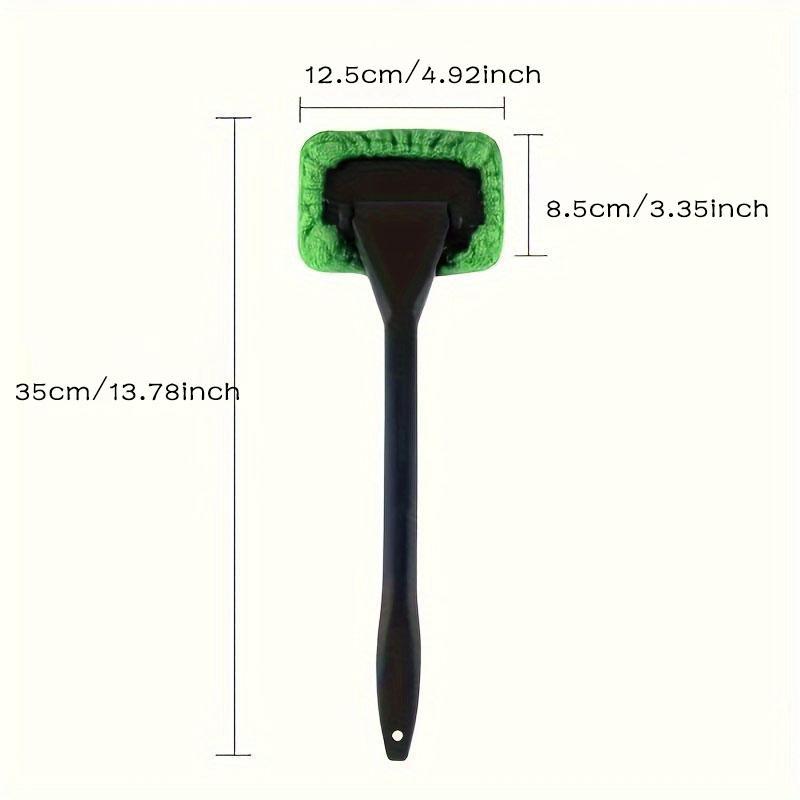 Car Glass Cleaning Brush, Scratch-free Car Window Cleaning Brush, Long Handle Windshield Brush, Car Interior & Rearview Mirror Cleaning Tool