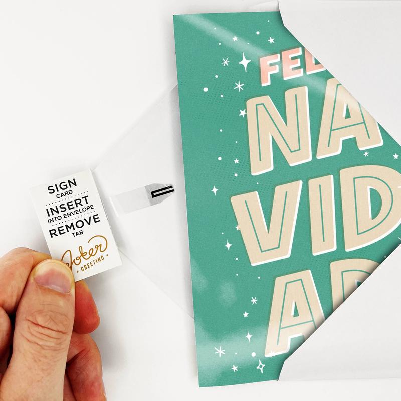 Endless Feliz Navidad With Glitter