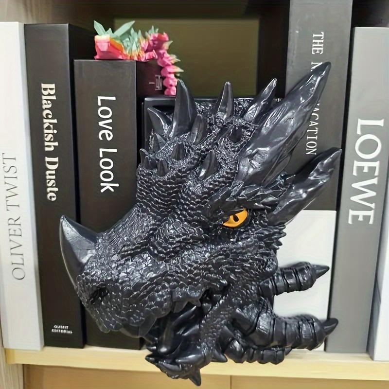 Creative Dragon Design Resin Ornament, Modern Desktop Decoration, Home Decor Supplies for Living Room, Bedroom, Office, Bookshelf, Bar, Library