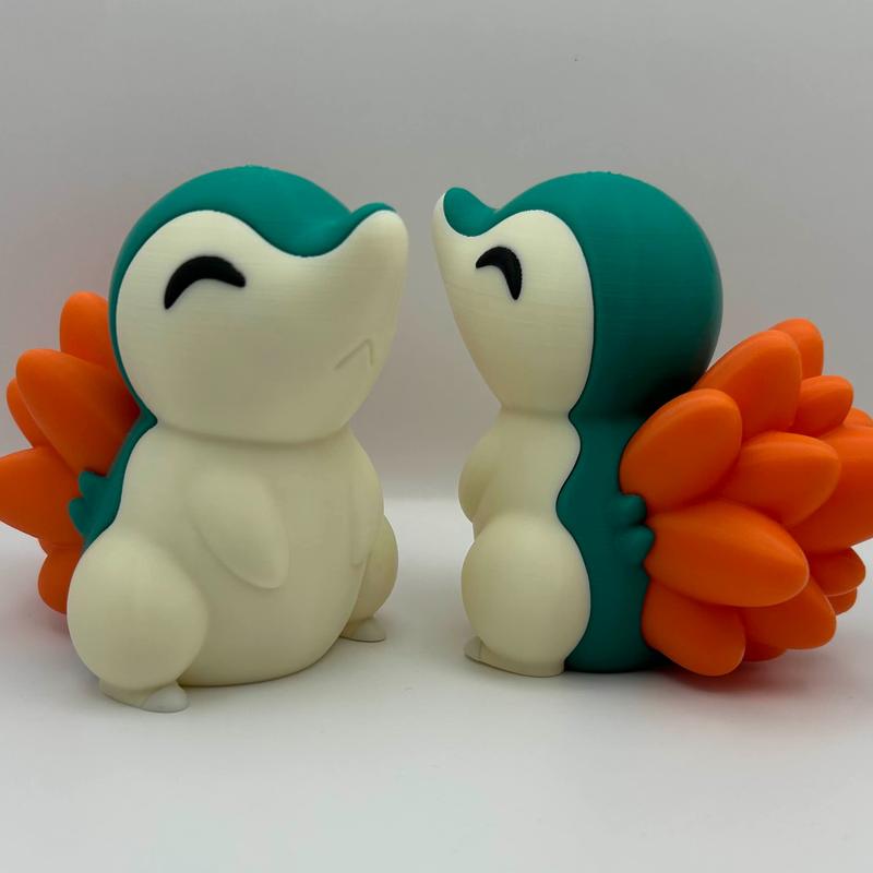 Cute Chibi Cyndaquil Figurine Room Decor