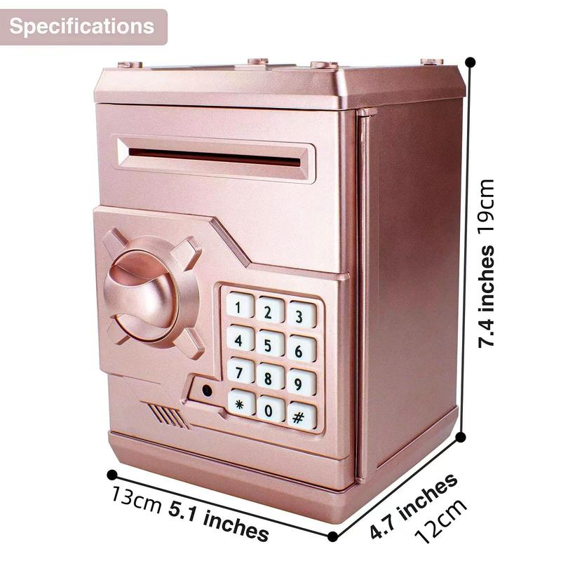 Electronic Password Piggy Bank, 1 Count Cute Money Saving Box, Money Saving Machine for Boys & Girls, Birthday Gift [Battery Required, without Battery]