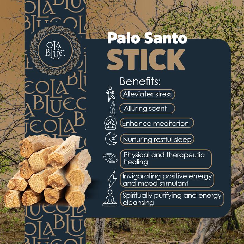 Palo Santo Smudging Sticks Premium (12 Pack) from Peru -100% Natural Incense, High Resin for Spiritual Cleansing-Substantially Hand-Picked Ethically Wild Harvested-Sustainable Packaging Perfume Scented Scent