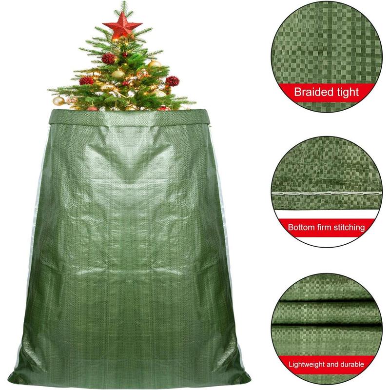 2 Pcs Christmas Tree Storage Bag Removal Bags for Christmas Trees and Artificial Trees Household Organiser Hand