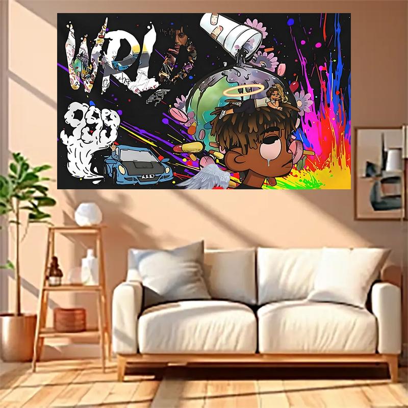 Hip Hop Rapper Singer Flag Bedroom Living Room Home Decor 3×5ft